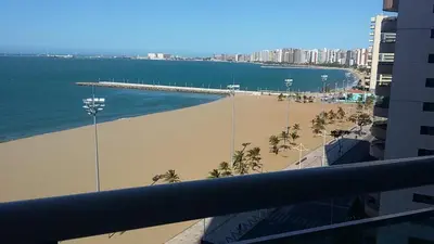 A planta de Apartamento com vista maravilhosa para o mar