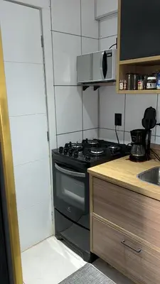 A cozinha ou kitchenette de studio de iracema
