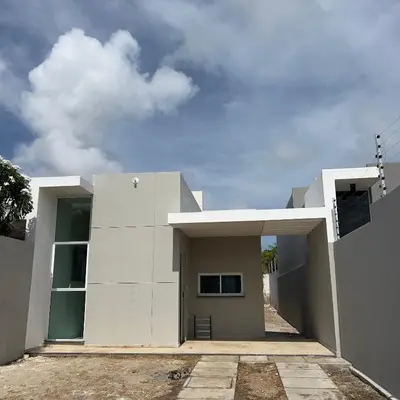 O edifício onde a casa de férias está situado