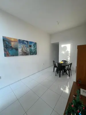 Uma área de estar em Casa Sol Nascente