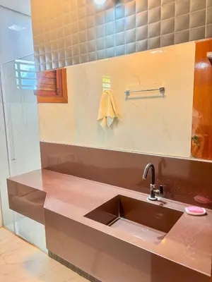 Uma casa de banho em Dreamhouse - Próximo ao Beach Park - Próximo a praia
