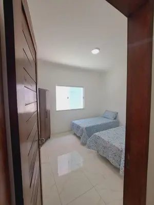 Uma cama ou camas num quarto em Casa Moriá