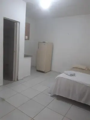 Uma cama ou camas num quarto em Centro - Praia de Iracema - Pousada Panorama do Mar