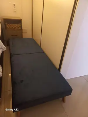 Uma cama ou camas num quarto em Vista Mar Porto das Dunas