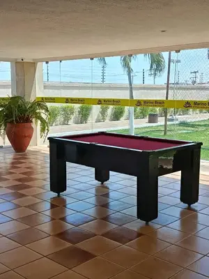 A planta de Apartamento no Porto das Dunas