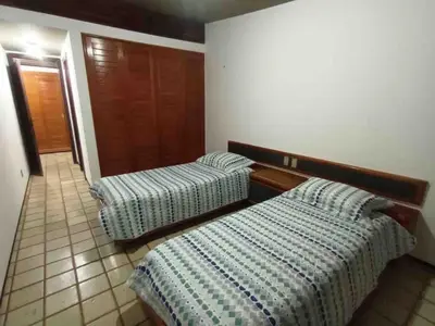 Uma cama ou camas num quarto em Casa Coqueiro - Iguape - Aquiraz - CEARÁ