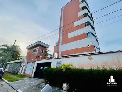 O edifício onde a casa de férias está situado