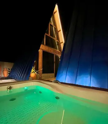 A piscina em ou perto de Pousada Quilombo do Tibau