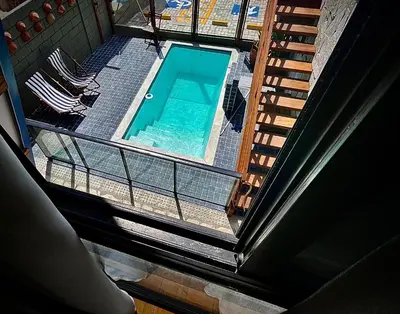 A piscina em ou perto de Pousada Quilombo do Tibau