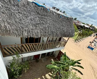 Uma varanda ou terraço em Vista do Sol Jeri