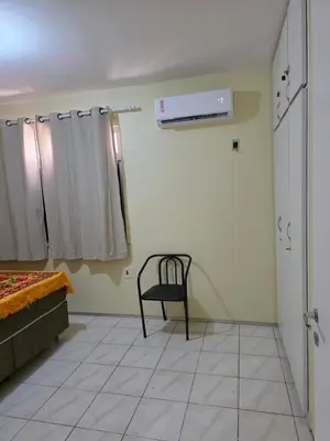 Uma cama ou camas num quarto em Sua Casa fora de Casa