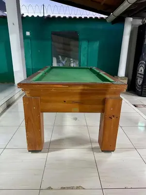 Uma mesa de bilhar em Cumbuco, Casa de praia
