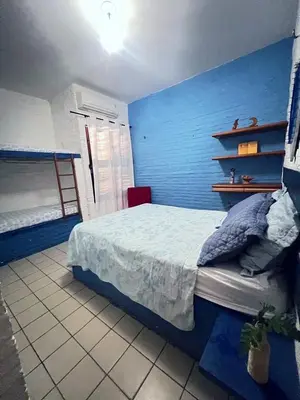 Uma cama ou camas num quarto em Paraíso jeri