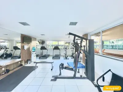O centro de fitness e/ou as comodidades de fitness de Porto Beach Residence