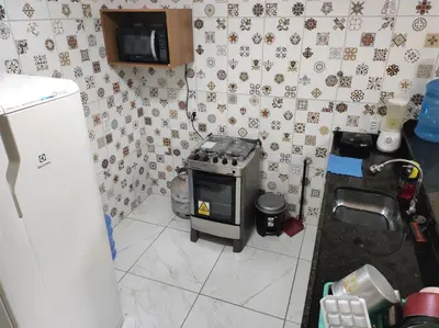 A cozinha ou kitchenette de Chalé aconchego do Áureo 2