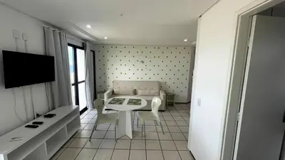 Uma televisão e/ou sistema de entretenimento em Classic Residence