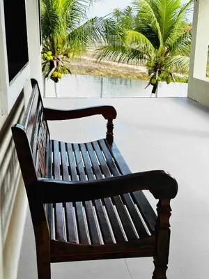 A planta de Linda Casa de Praia Família com até 10 pessoas