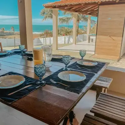 Linda Casa de Praia Família com até 10 pessoas