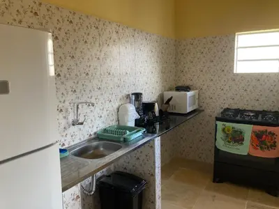 A cozinha ou kitchenette de Jeri Cottage
