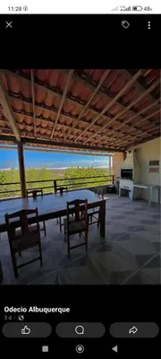 Paisagem natural perto da casa de hóspedes