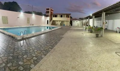 A piscina em ou perto de Casa de Praia Iparana