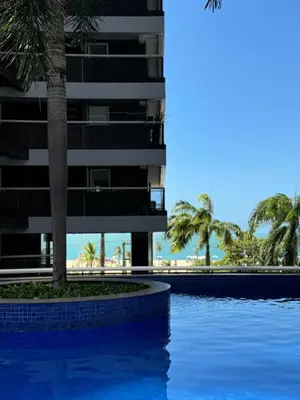 A piscina em ou perto de Apto temporada Meireles