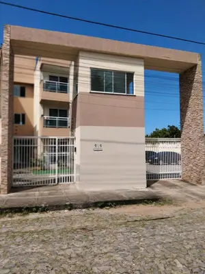 O edifício onde o apartamento está situado