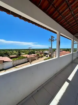 Uma varanda ou terraço em ALMEIDA Flats - Ibicuitaba