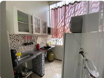 A cozinha ou kitchenette de Residence Fonteles