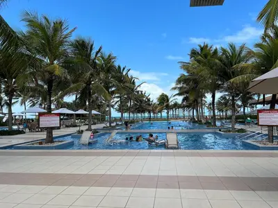 A piscina em ou perto de Mandara Lanai Resort - Porto das Dunas - Beach Park