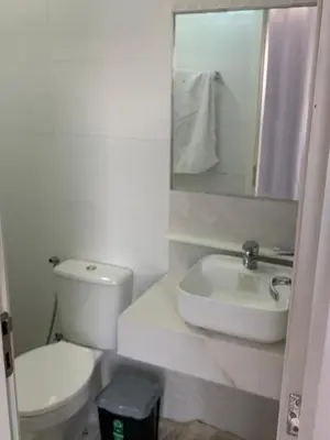 Uma casa de banho em Rancho M S
