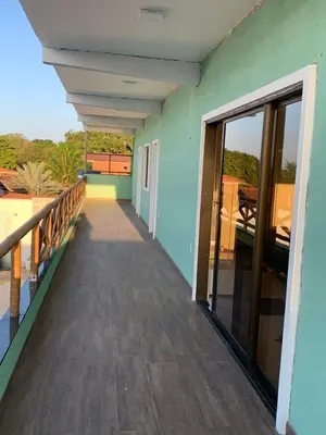 Uma varanda ou terraço em Rancho M S