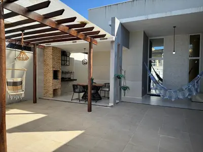 Uma varanda ou terraço em Casa em Fortaleza