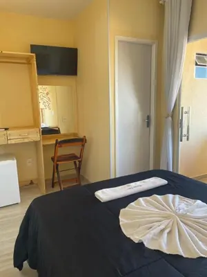 Uma cama ou camas num quarto em Pousada Ceará - Porto das Dunas