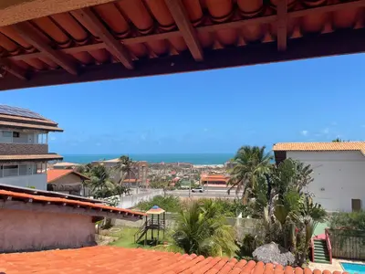 Uma vista do mar geral ou uma vista do mar a partir das estalagens