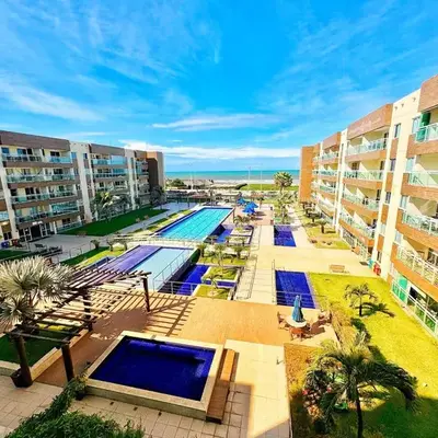 VGFUN 233-60m2-2 quartos2wcs-VistaMar-Pé na Areia