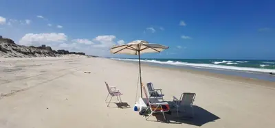 Paisagem natural perto da casa de férias