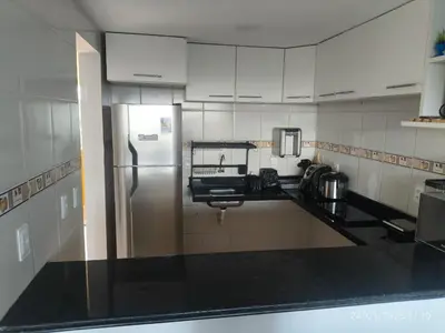 A cozinha ou kitchenette de Ap2Quartos P Futuro Cartier Vista Mar 14