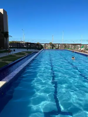 A planta de VG FUN 342 Pé na Areia Vista Mar Praia Futuro Imob Temporada