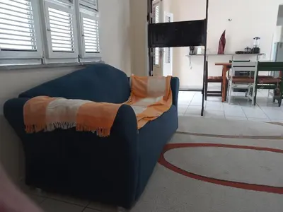 Uma área de estar em Casa Verde Marinho - Sossego no Jacarecanga