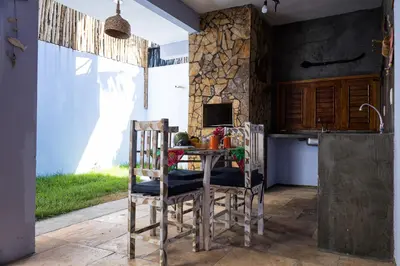 A cozinha ou kitchenette de Casa Massima Preá