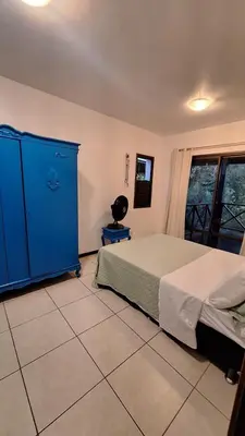 Uma cama ou camas num quarto em Condomínio Monteflor Guaramiranga