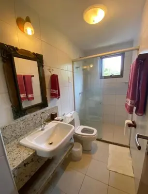 Uma casa de banho em Condomínio Monteflor Guaramiranga