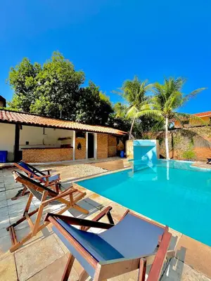 A piscina em ou perto de Kaza Cumbuco Hostel