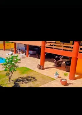 Um jardim no exterior de Mansao Japao Beach Ceara