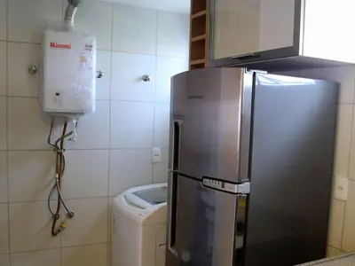 Uma casa de banho em Apartamento de 3 quartos vista para o mar, Porto das Dunas