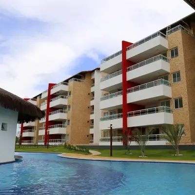 Apartamento de 3 quartos vista para o mar