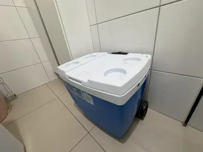 A planta de Apto nascente completo no Riviera Beach Place l 3 suítes
