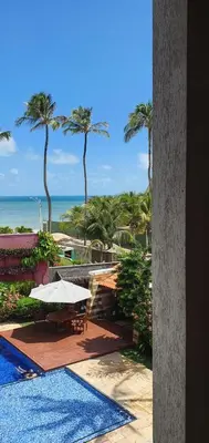 A piscina em ou perto de Brisa Cumbuco - Apê na Praia