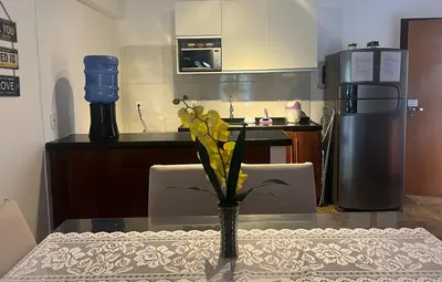 A cozinha ou kitchenette de Brisa Cumbuco - Apê na Praia
